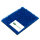 Kunstrasen EXPO B1 | Blau | 22mm | Muster
